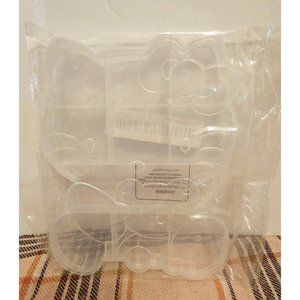 Hello Kitty Container Jewelry Holder Beads Craft Supply 5x6 in